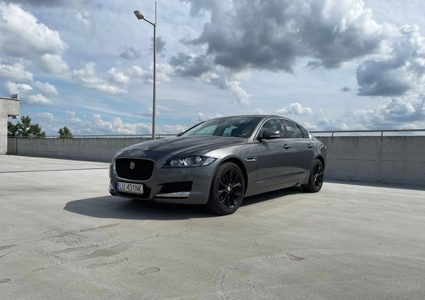 Jaguar XF cena 39900 przebieg: 170000, rok produkcji 2016 z Lublin małe 631